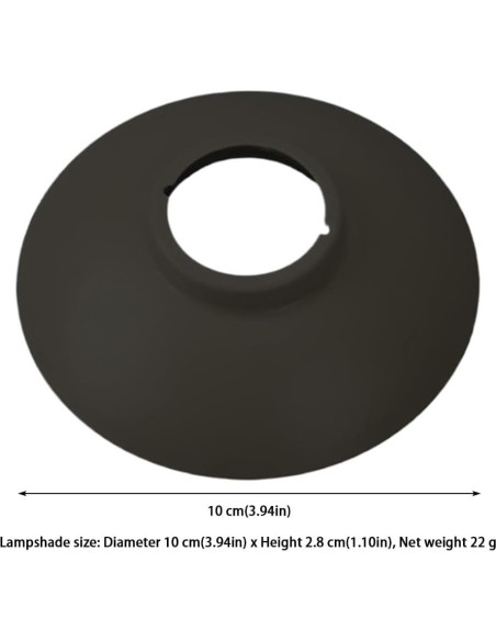 Pantalla de Lámpara Camping Goal Zero 10cm ABS Negra