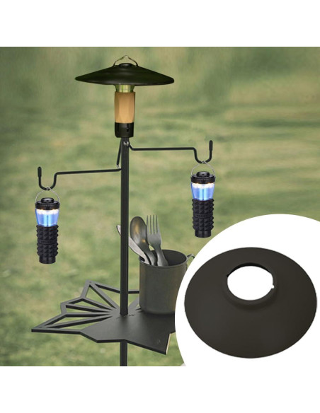 Pantalla de Lámpara Camping Goal Zero 10cm ABS Negra