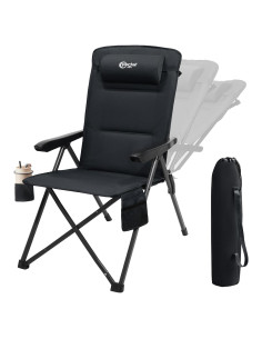 Silla de Camping Reclinable Portal FC-356 con Soporte Lumbar