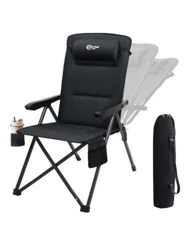 Silla de Camping Reclinable Portal FC-356 con Soporte Lumbar