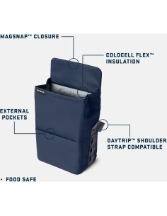 Bolsa de Almuerzo Aislada YETI Daytrip 6L Carbón 2