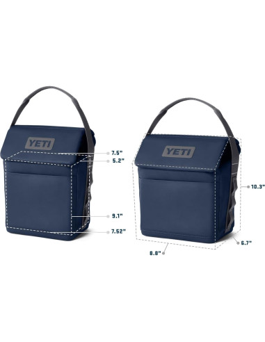 Bolsa de Almuerzo Aislada YETI Daytrip 6L Carbón