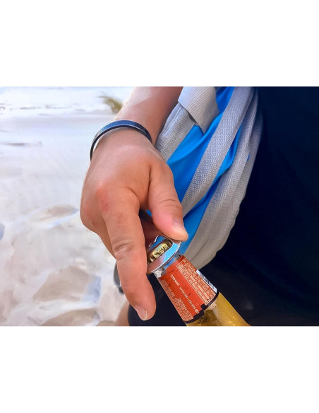 Enfriador Plegable Camco 21L Aislado Impermeable Azul 51995