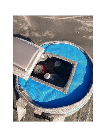 Enfriador Plegable Camco 21L Aislado Impermeable Azul 51995