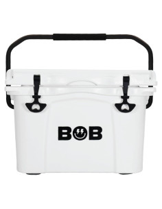 Enfriador Duro BOB EL ENFRIADOR CO 25Qt Portátil Blanco