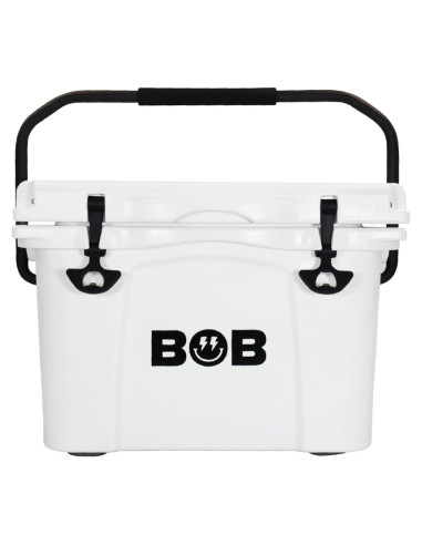 Enfriador Duro BOB EL ENFRIADOR CO 25Qt Portátil Blanco