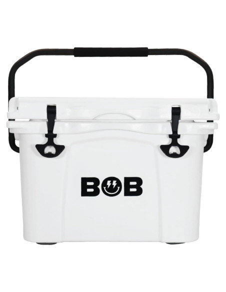 Enfriador Duro BOB EL ENFRIADOR CO 25Qt Portátil Blanco Enfriador Duro BOB EL ENFRIADOR CO 25Qt Portátil Blanco