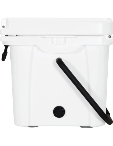 Enfriador Duro BOB EL ENFRIADOR CO 25Qt Portátil Blanco