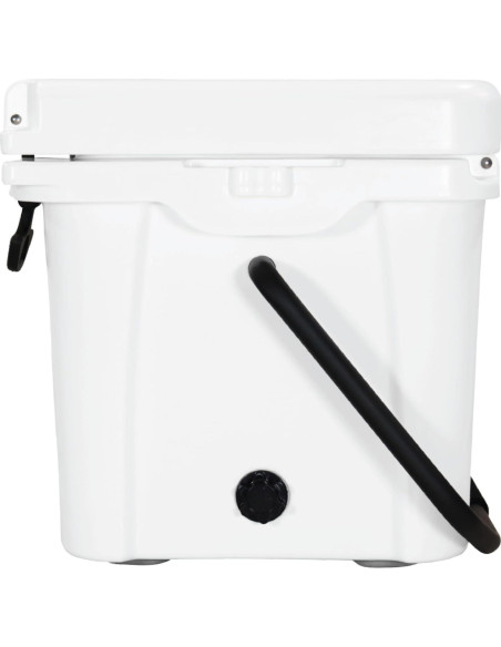 Enfriador Duro BOB EL ENFRIADOR CO 25Qt Portátil Blanco Enfriador Duro BOB EL ENFRIADOR CO 25Qt Portátil Blanco