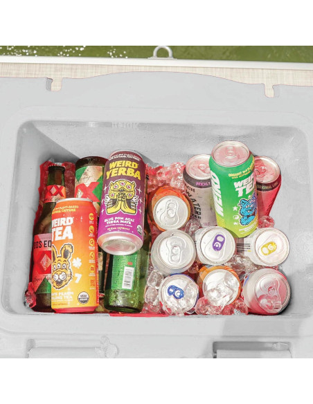 Enfriador Duro BOB EL ENFRIADOR CO 25Qt Portátil Blanco Enfriador Duro BOB EL ENFRIADOR CO 25Qt Portátil Blanco