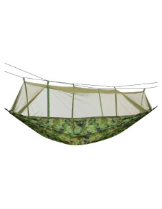 Hamaca de Camping Doble GENÉRICO 272kg con Red Antimosquitos