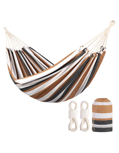 Hamaca de Camping Amarilla Yongkang 280kg Resistente y Portátil