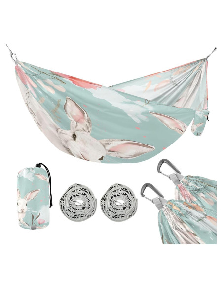 Hamaca de Camping Ligera Vigetue 150kg 289.56x137.63cm