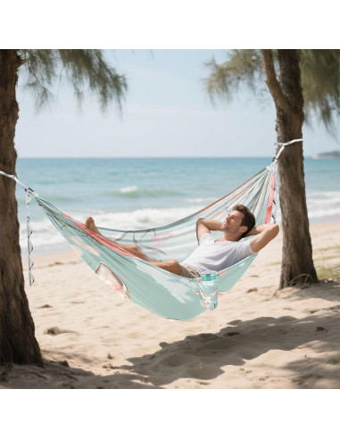 Hamaca de Camping Ligera Vigetue 150kg 289.56x137.63cm