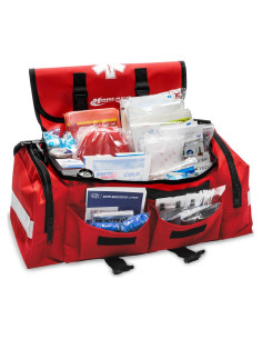 Kit de Primeros Auxilios Escolar MFASCO - Bolsa Roja 200 Suministros