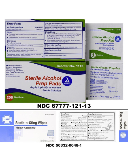 Kit de Primeros Auxilios Escolar MFASCO - Bolsa Roja 200 Suministros