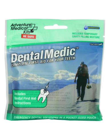 Kit Dental de Emergencia Adventure Medical Kits - Incluye Gel Orasol y Relleno Temporal