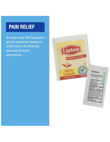 Kit Dental de Emergencia Adventure Medical Kits - Incluye Gel Orasol y Relleno Temporal