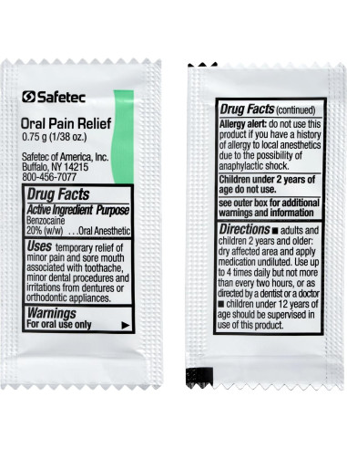 Kit Dental de Emergencia Adventure Medical Kits - Incluye Gel Orasol y Relleno Temporal