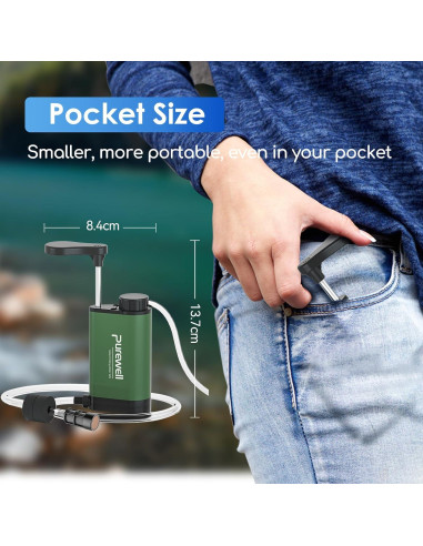 Bomba de Filtro de Agua Purewell con Ultrafiltración 6000L