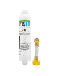 Filtro de Agua Inline Camco 52700 con Protector de Manguera