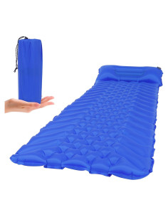 Almohadilla de Camping Inflable BoxedHome 190x56 cm Ultraligera
