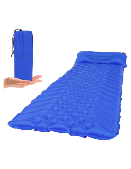 Almohadilla de Camping Inflable BoxedHome 190x56 cm Ultraligera