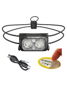 Linterna Frontal Nitecore NU25 MCT UL 400 Lúmenes Recargable