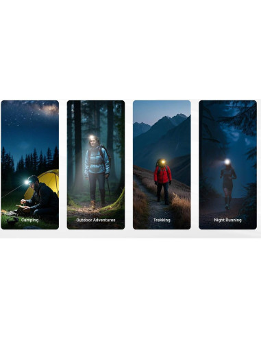 Linterna Frontal Nitecore NU25 MCT UL 400 Lúmenes Recargable