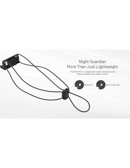 Linterna Frontal Nitecore NU25 MCT UL 400 Lúmenes Recargable