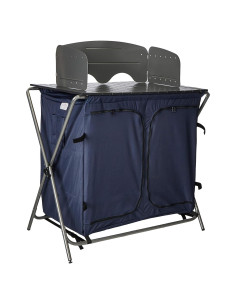 Kamp-Rite Kwik Pantry con Mesa de Cocina Plegable 101.6x106.7 cm