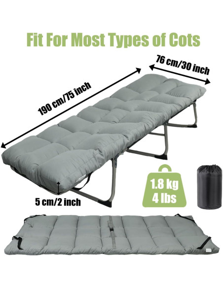 Almohadilla para Colchón de Cuna Tuphen TPCD 190.5x76.2cm