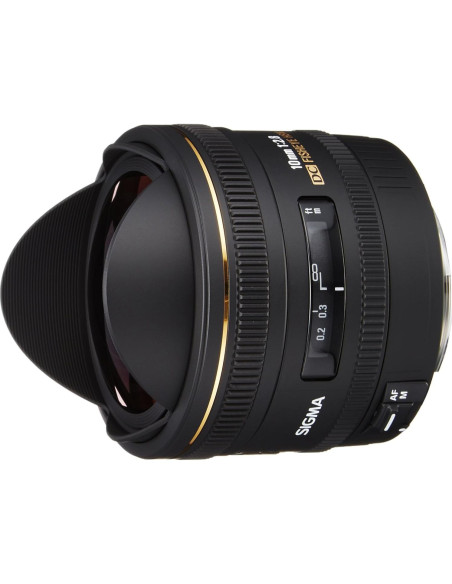 Lente Ojo de Pez Sigma 10mm f/2.8 EX DC HSM + Accesorios