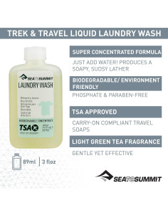 Jabón Líquido de Ropa Sea to Summit 89 ml Biodegradable 2