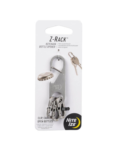Abrebotellas de Llaveros Nite Ize Z-Rack Acero Inoxidable