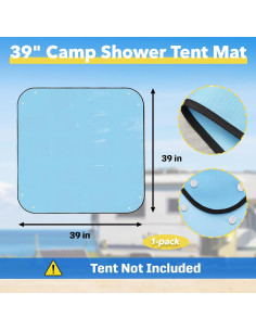 Almohadilla de Piso Plegable Stitokg 100x100 cm Impermeable 2