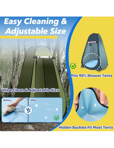 Almohadilla de Piso Plegable Stitokg 100x100 cm Impermeable