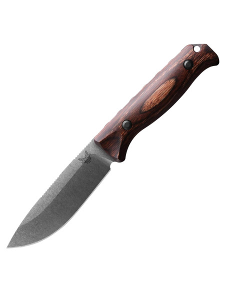 Cuchillo de Caza Benchmade Saddle Mountain 15002 - Mango de Madera Cuchillo de Caza Benchmade Saddle Mountain 15002 - Mango de Madera