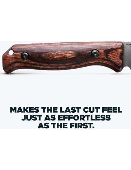 Cuchillo de Caza Benchmade Saddle Mountain 15002 - Mango de Madera Cuchillo de Caza Benchmade Saddle Mountain 15002 - Mango de Madera