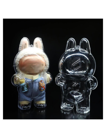 Funda Protectora Acrílica EAVAN para Figuras de Pie 17cm - 2 Pcs