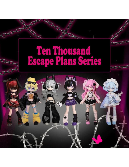 Muñeca BJD CALEMBOU Caja Sorpresa Kawaii 17.5 cm Muñeca BJD CALEMBOU Caja Sorpresa Kawaii 17.5 cm