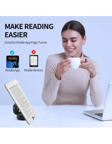 Control Remoto Bluetooth TUZTUALA TP-1 para TikTok y Kindle