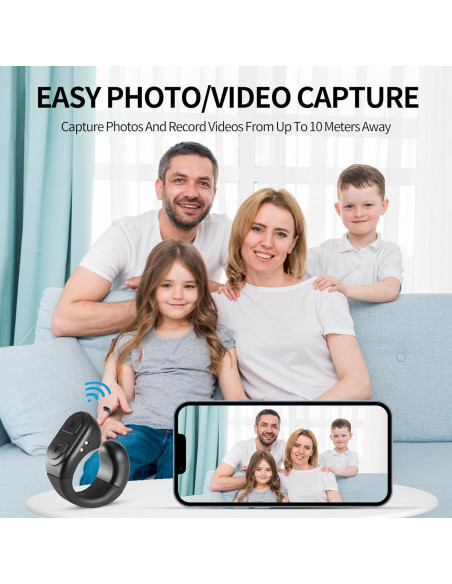 Control Remoto Bluetooth TUZTUALA TP-1 para TikTok y Kindle