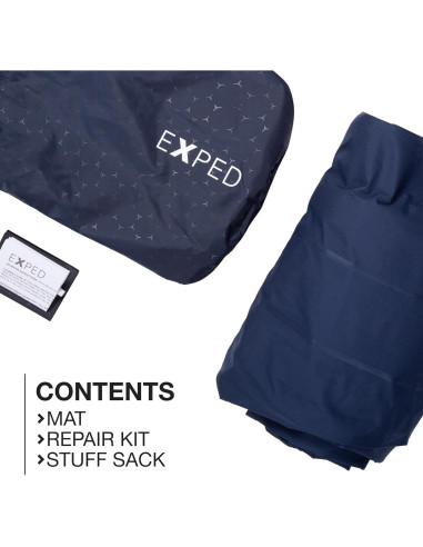 Almohadilla de Dormir Exped Versa 4R - 15 Grados, Azul Marino