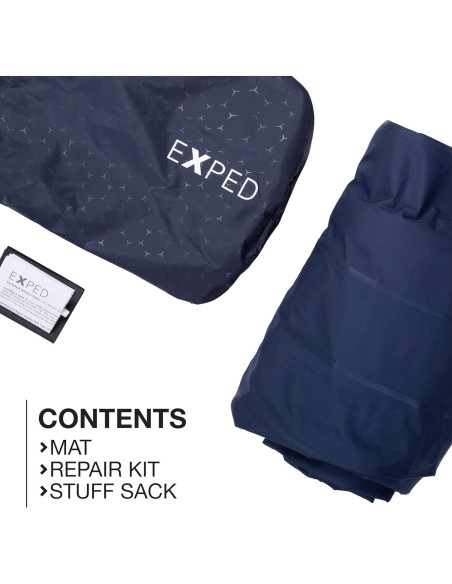 Almohadilla de Dormir Exped Versa 4R - 15 Grados, Azul Marino