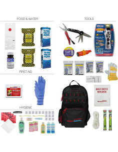 Kit de Supervivencia Ready America 70481 para 2 Personas 2
