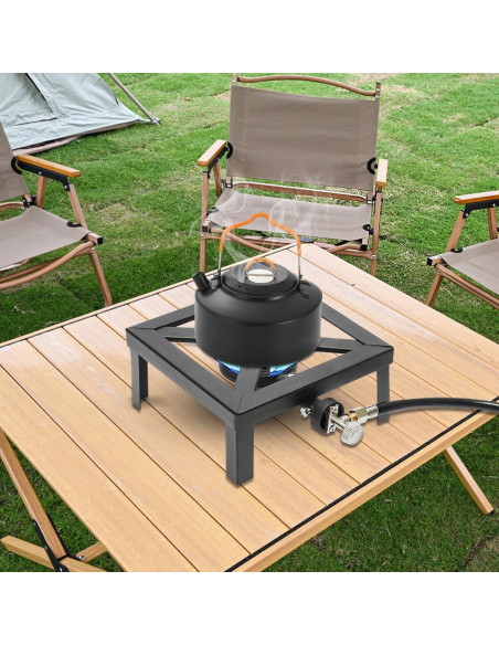 Estufa de Camping DDBESSIC de Gas 8000W con Manguera Reguladora