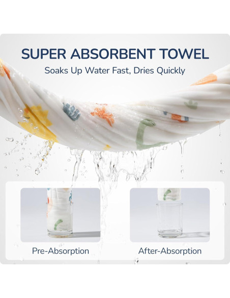 Toalla con Capucha para Niños usbettas 109.22x109.22 cm Algodón Toalla con Capucha para Niños usbettas 109.22x109.22 cm Algodón