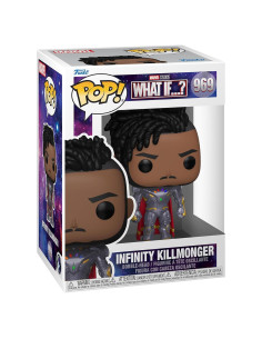 Figura Funko POP Marvel ¿Y si? Killmonger Infinito 11.4cm