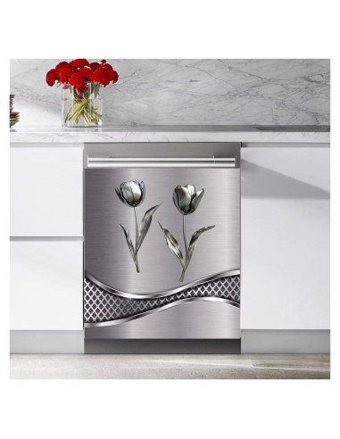 Cubierta Magnética Decorativa para Lavavajillas Sticker240622 58.5x43 cm